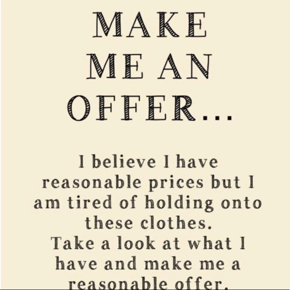 Make an offer NWT NWOT